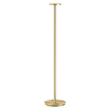 Luci Floor Lamp: Brass