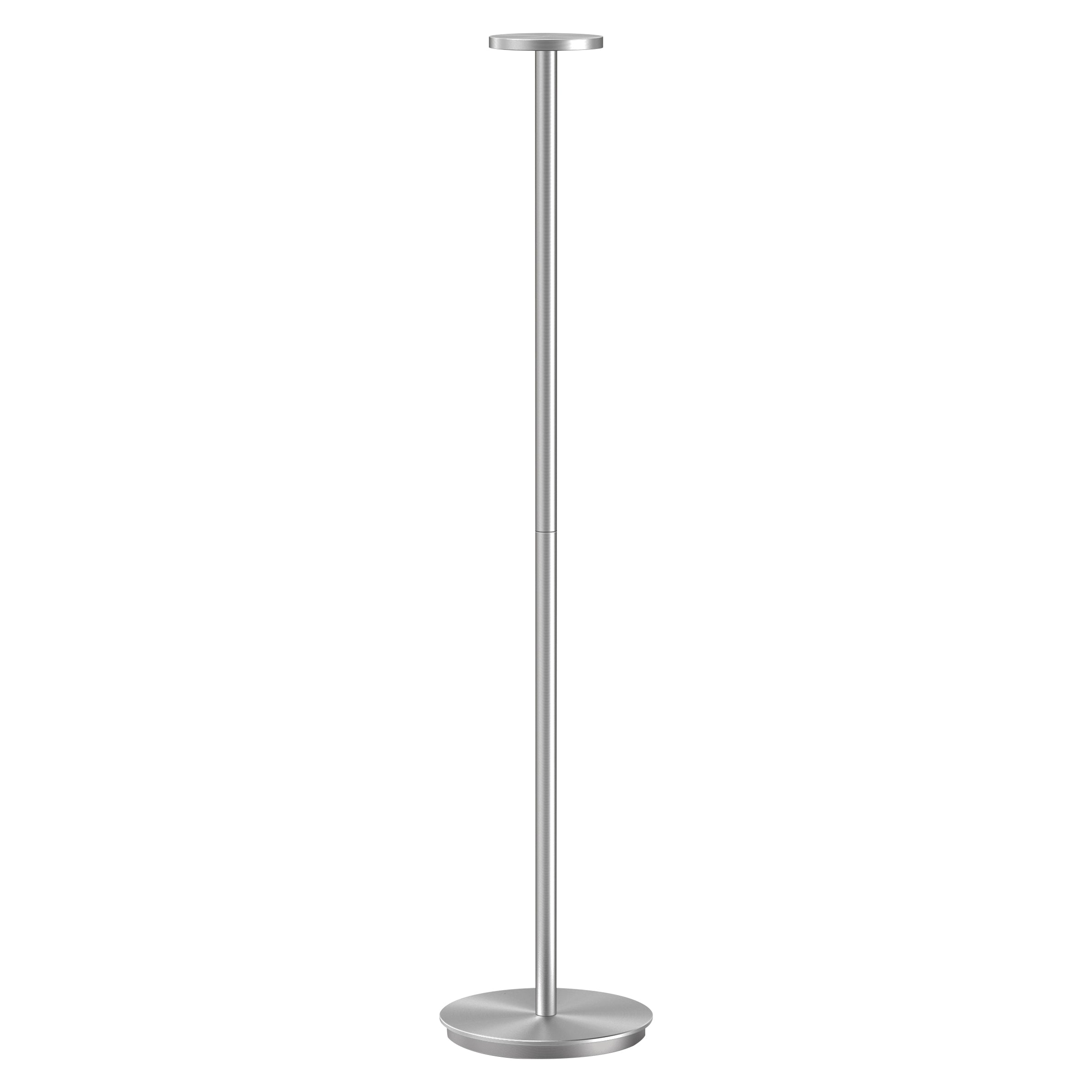 Luci Floor Lamp: Silver