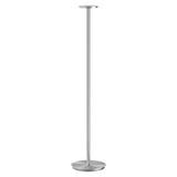 Luci Floor Lamp: Silver