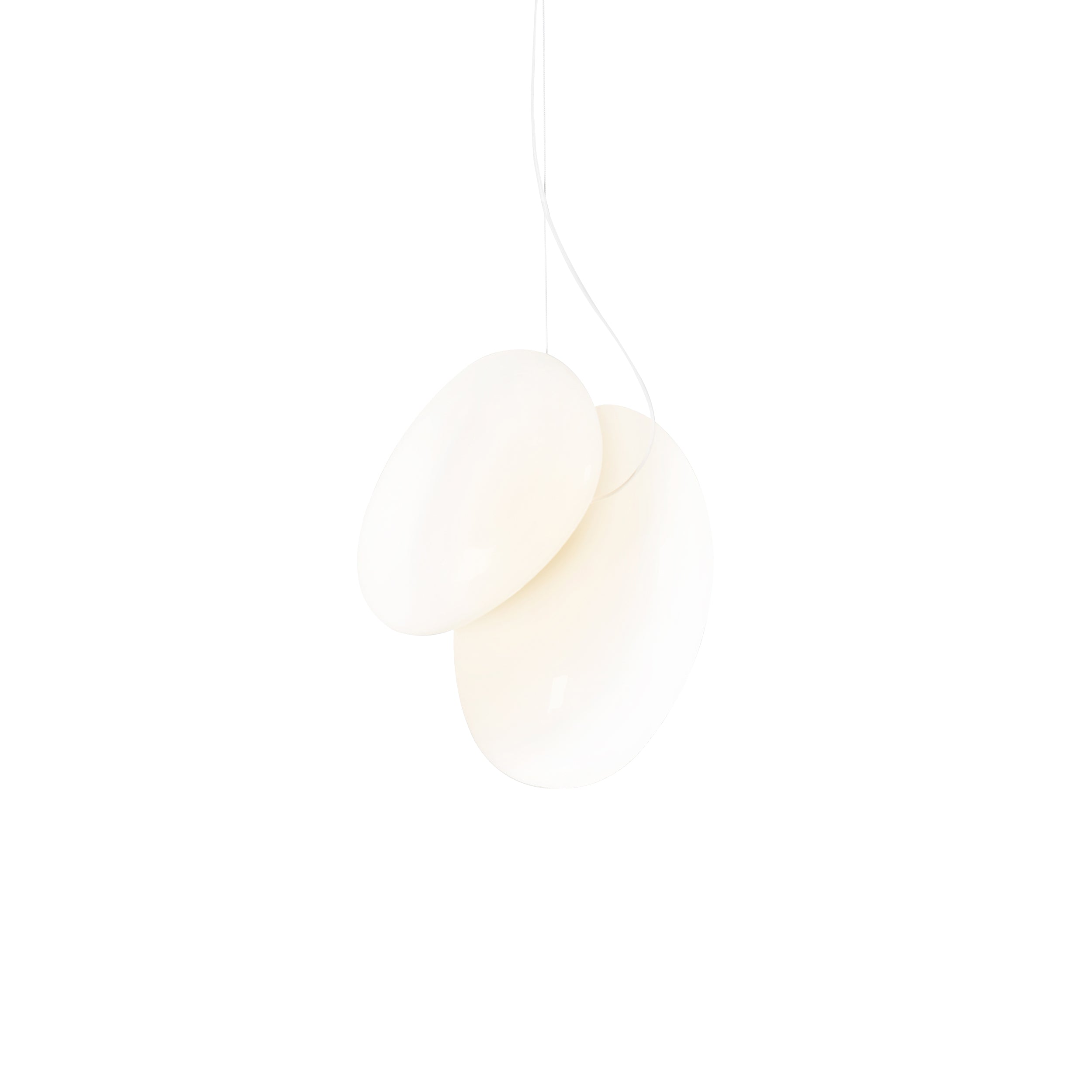 Pebble Pendant Light: A + C + Pearl + Pearl