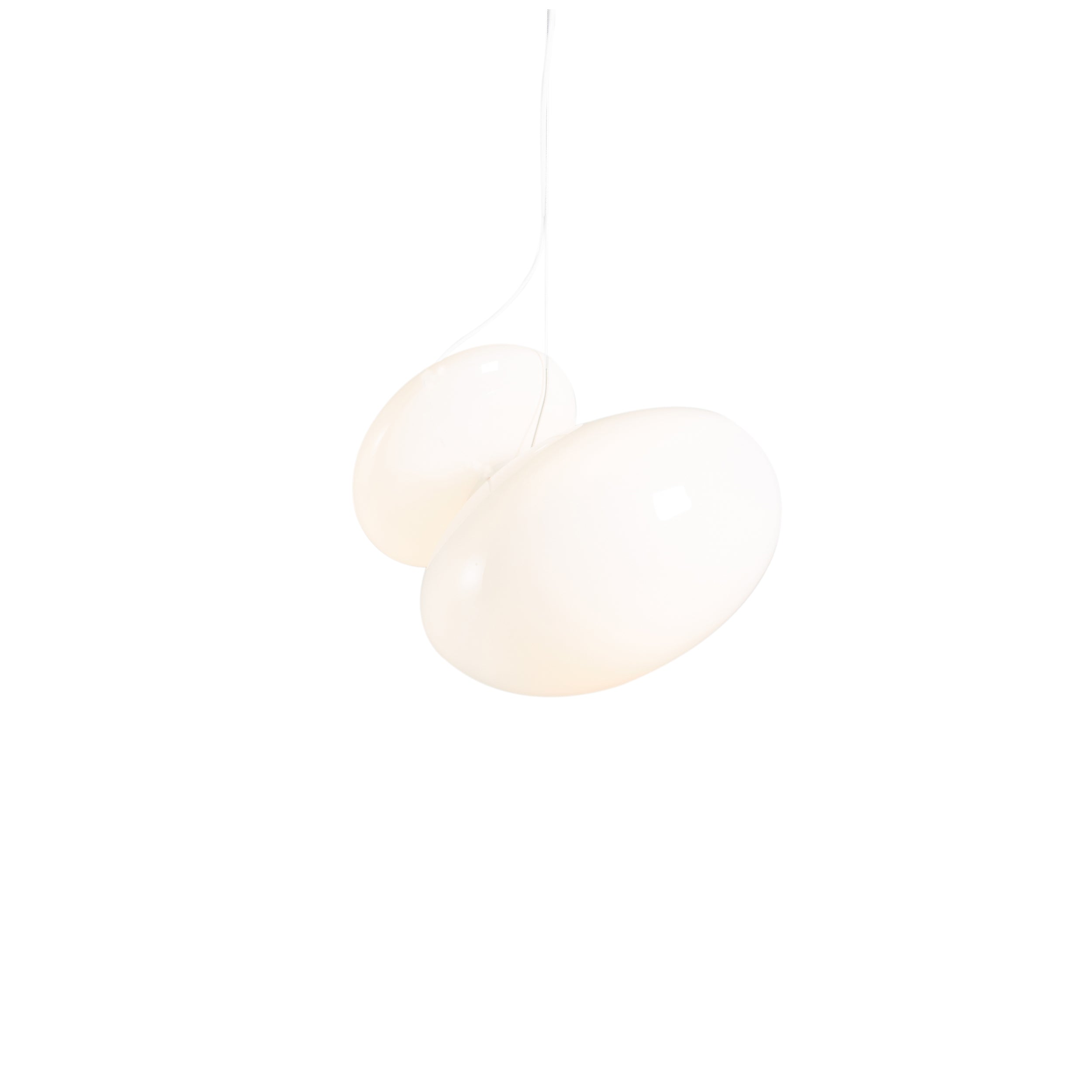 Pebble Pendant Light: A + D + Pearl + Pearl