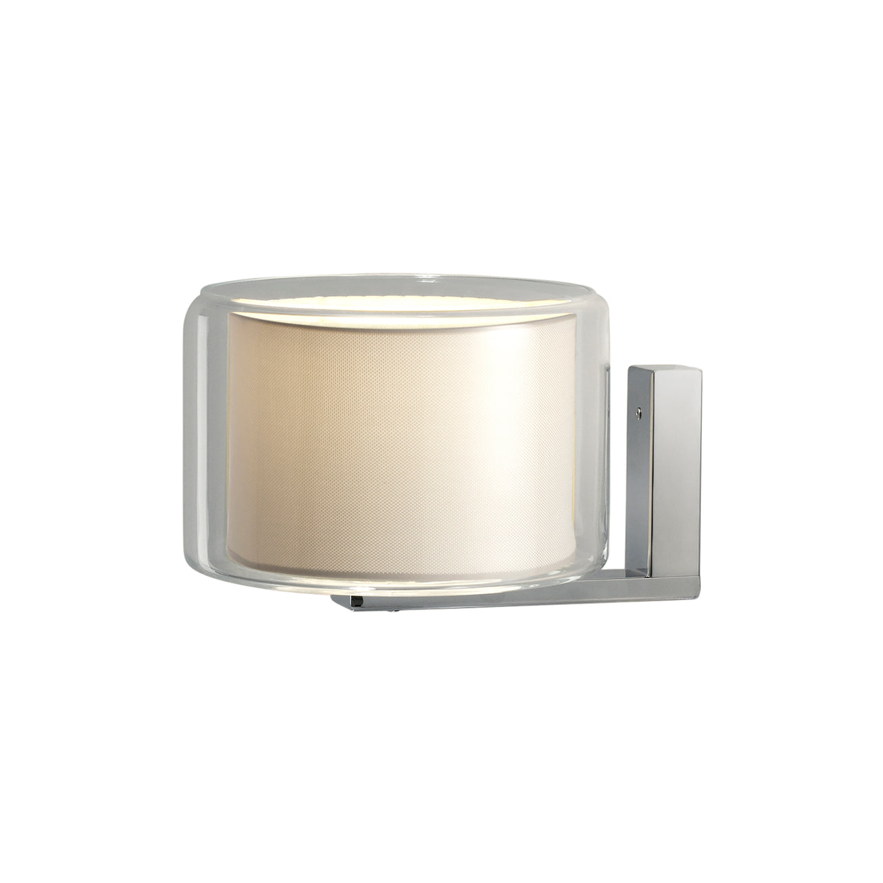 Mercer Wall Light: Pearl White