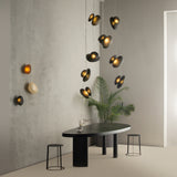 Pebble Chandelier 8: Double Helix