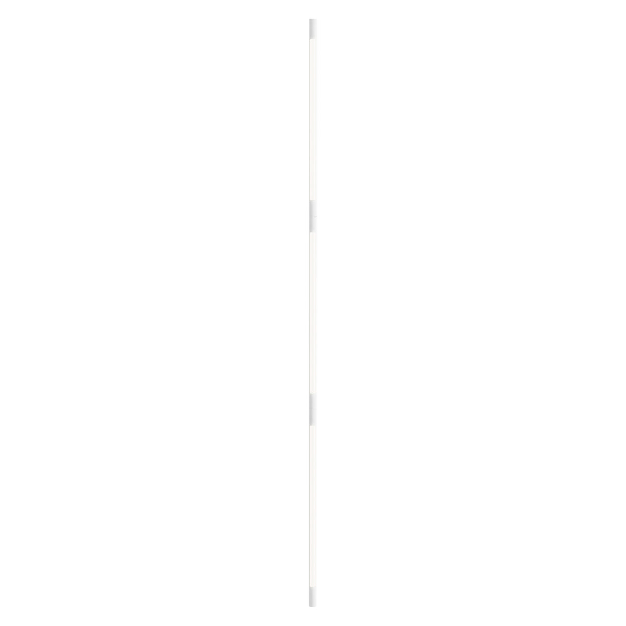 Pipeline 125.3 Linear Ceiling/Wall Light: White + White