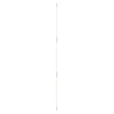 Pipeline 125.3 Linear Ceiling/Wall Light: White + White