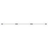Pipeline 125.3 Linear Ceiling/Wall Light: Black + Black