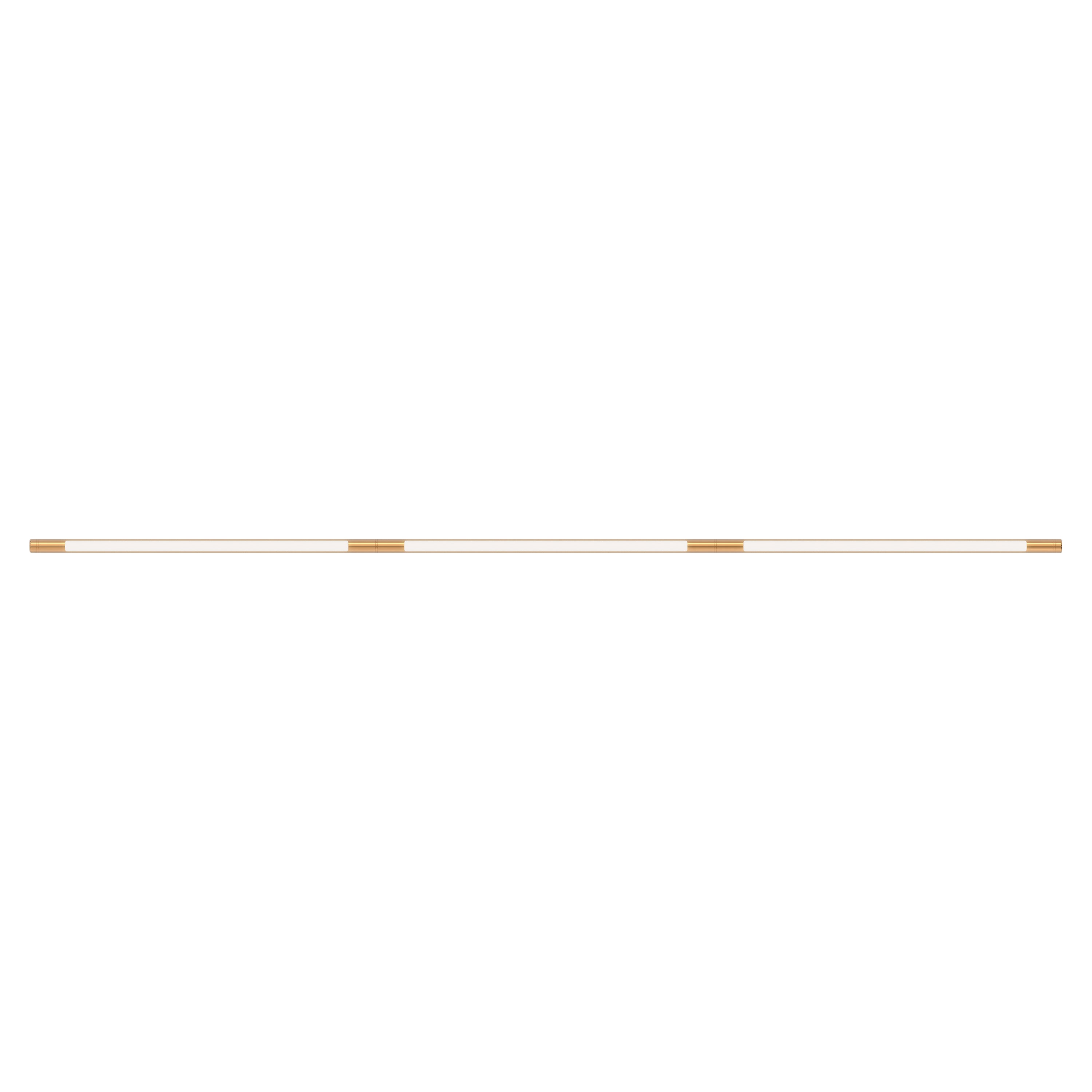 Pipeline 125.3 Linear Ceiling/Wall Light: Copper + Copper