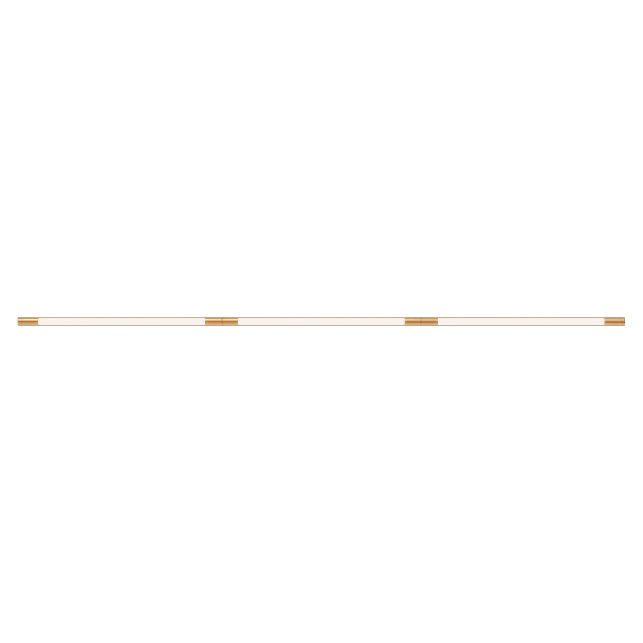Pipeline 125.3 Linear Ceiling/Wall Light: Copper + Copper