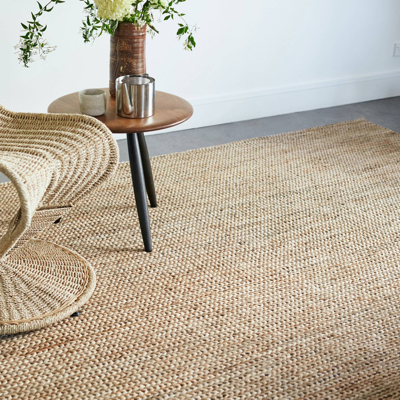 Pony Braid Jute Rug