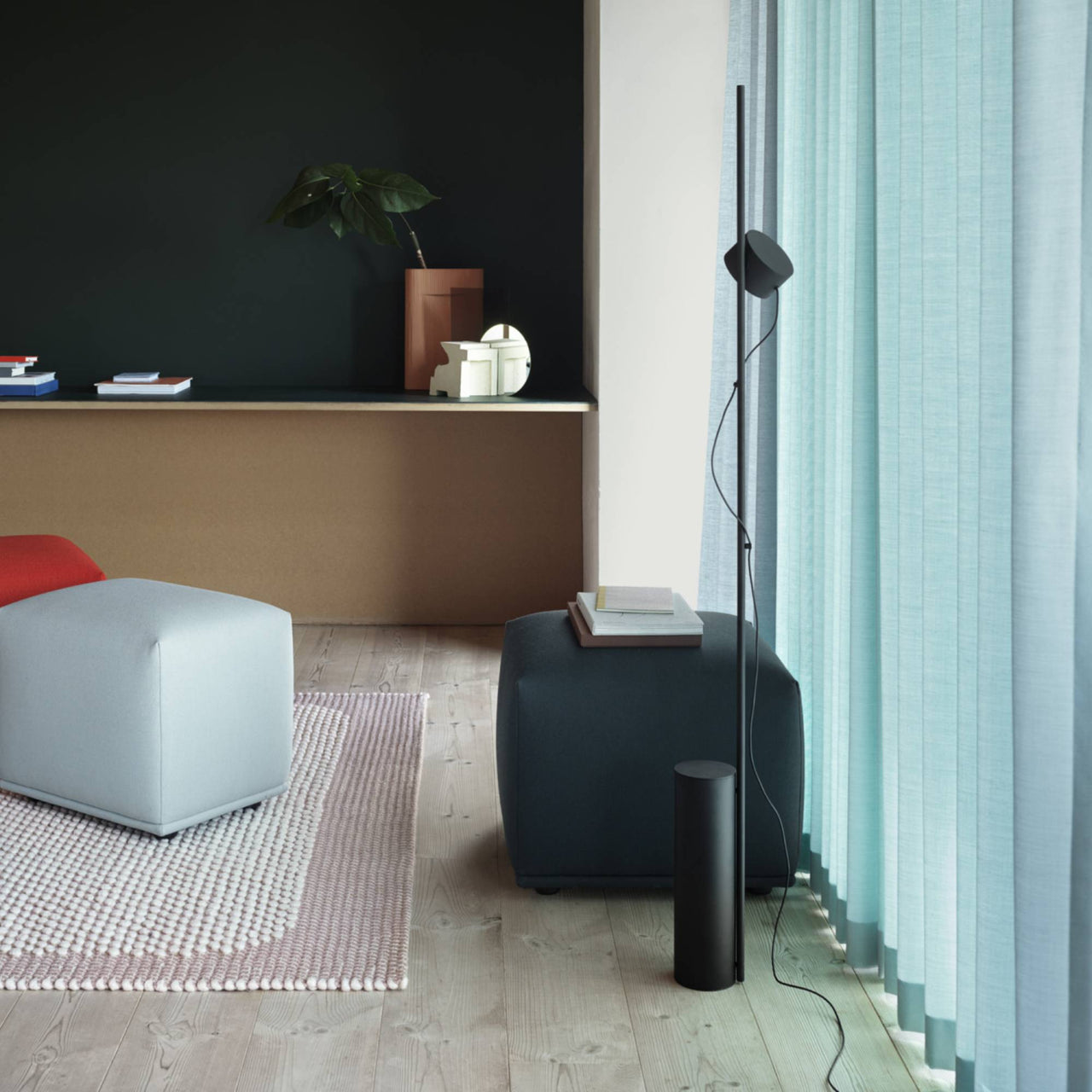 Post Floor Lamp: LS
