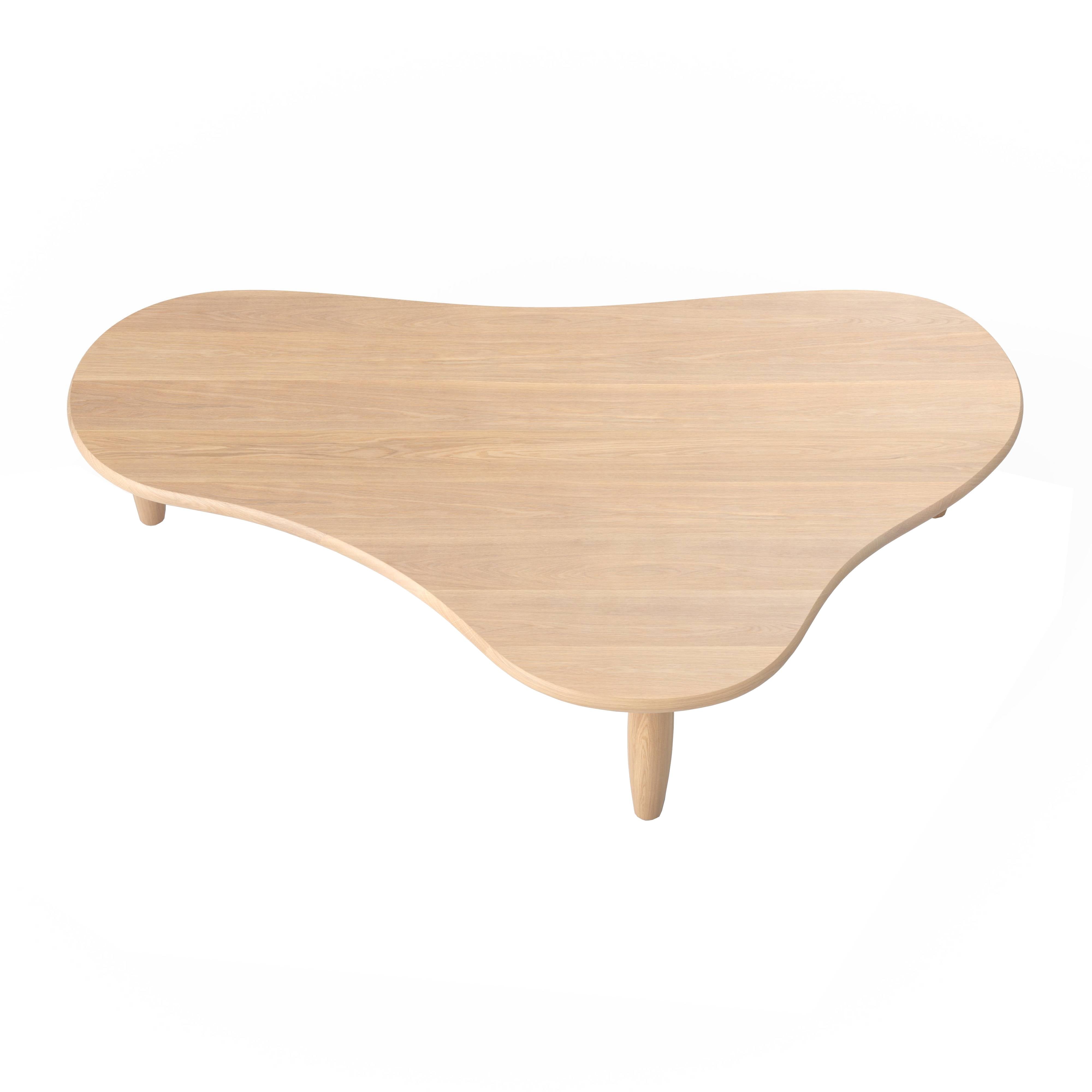 Puddle Table: Natural Oak