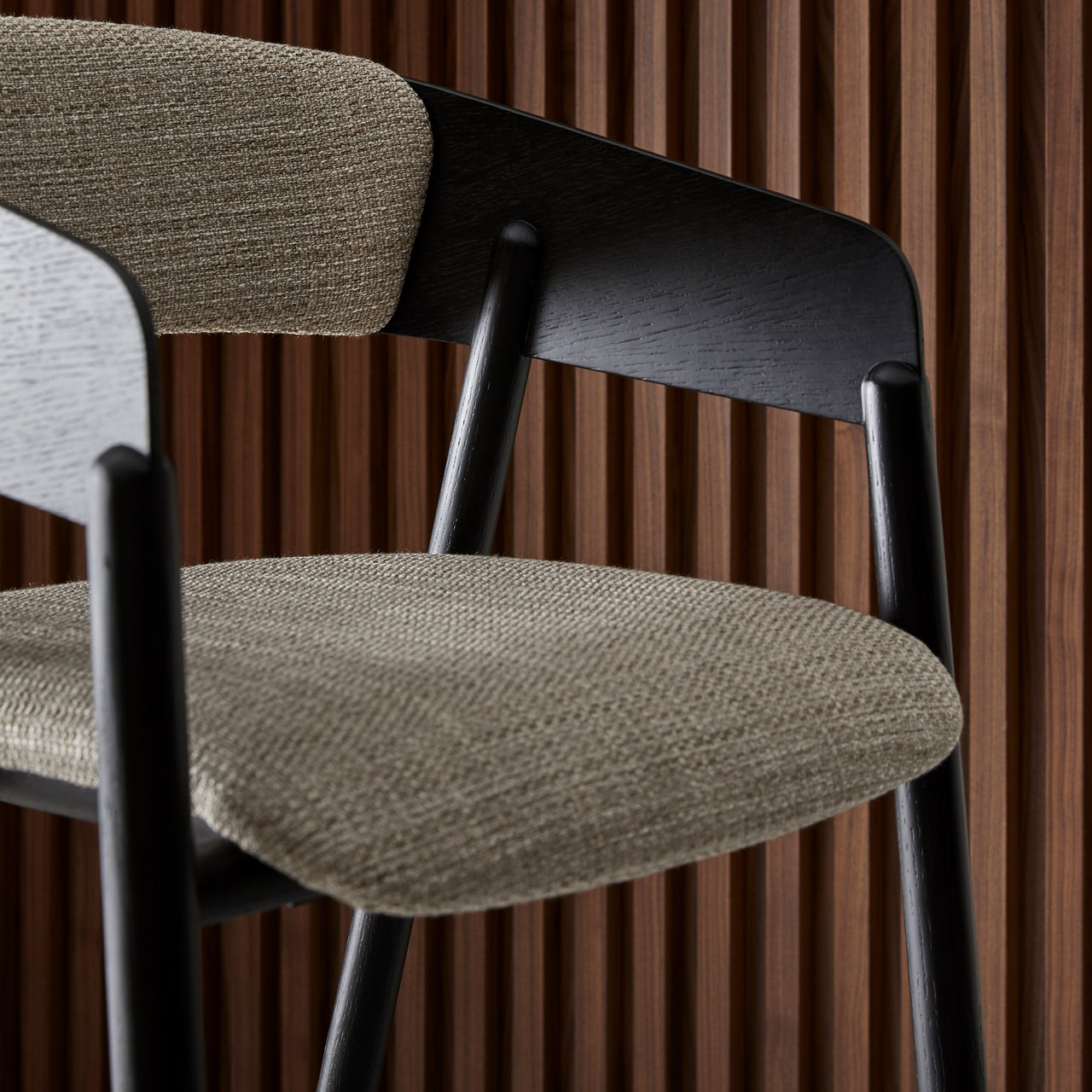 Mava Armchair: Seat + Back Upholstered