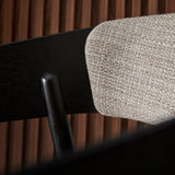 Mava Armchair: Seat + Back Upholstered
