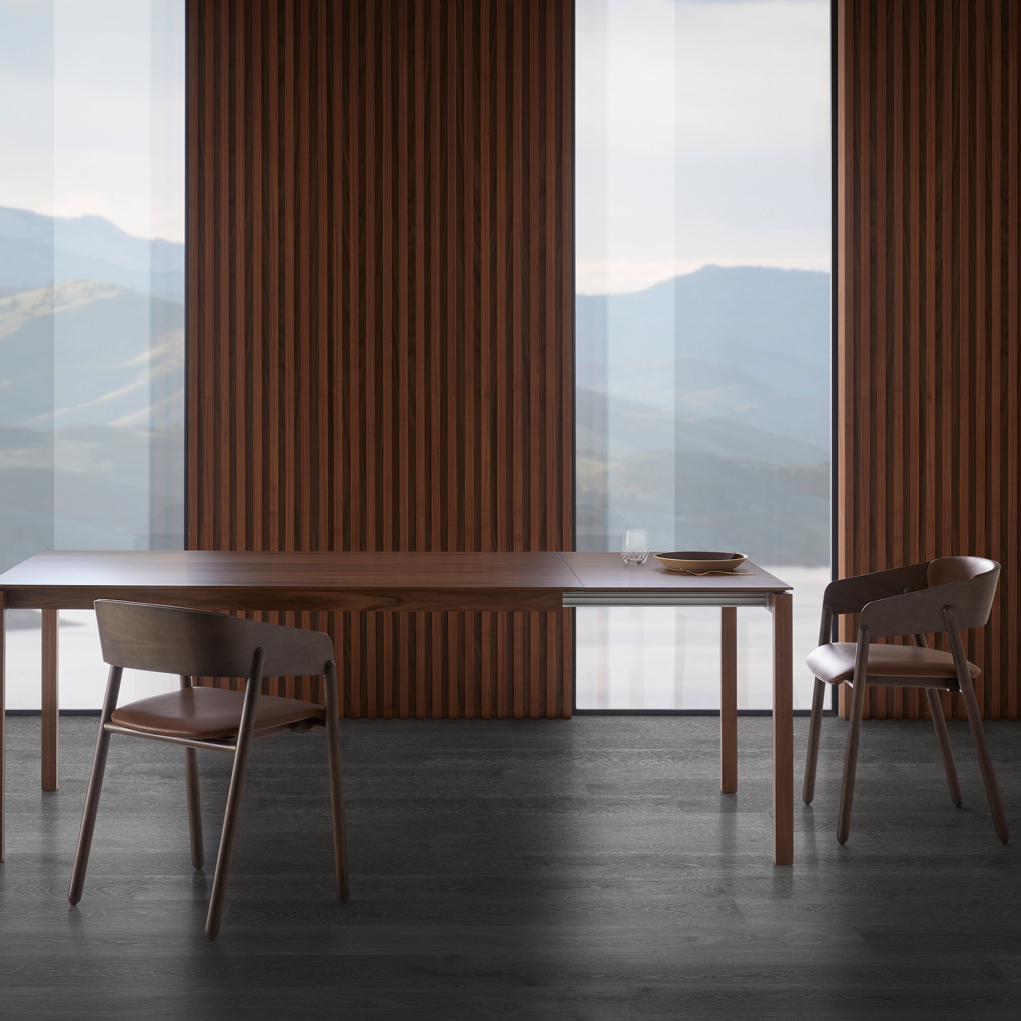 Mava Armchair: Seat + Back Upholstered