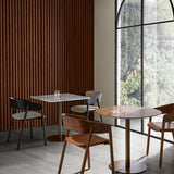 Mava Armchair: Seat + Back Upholstered