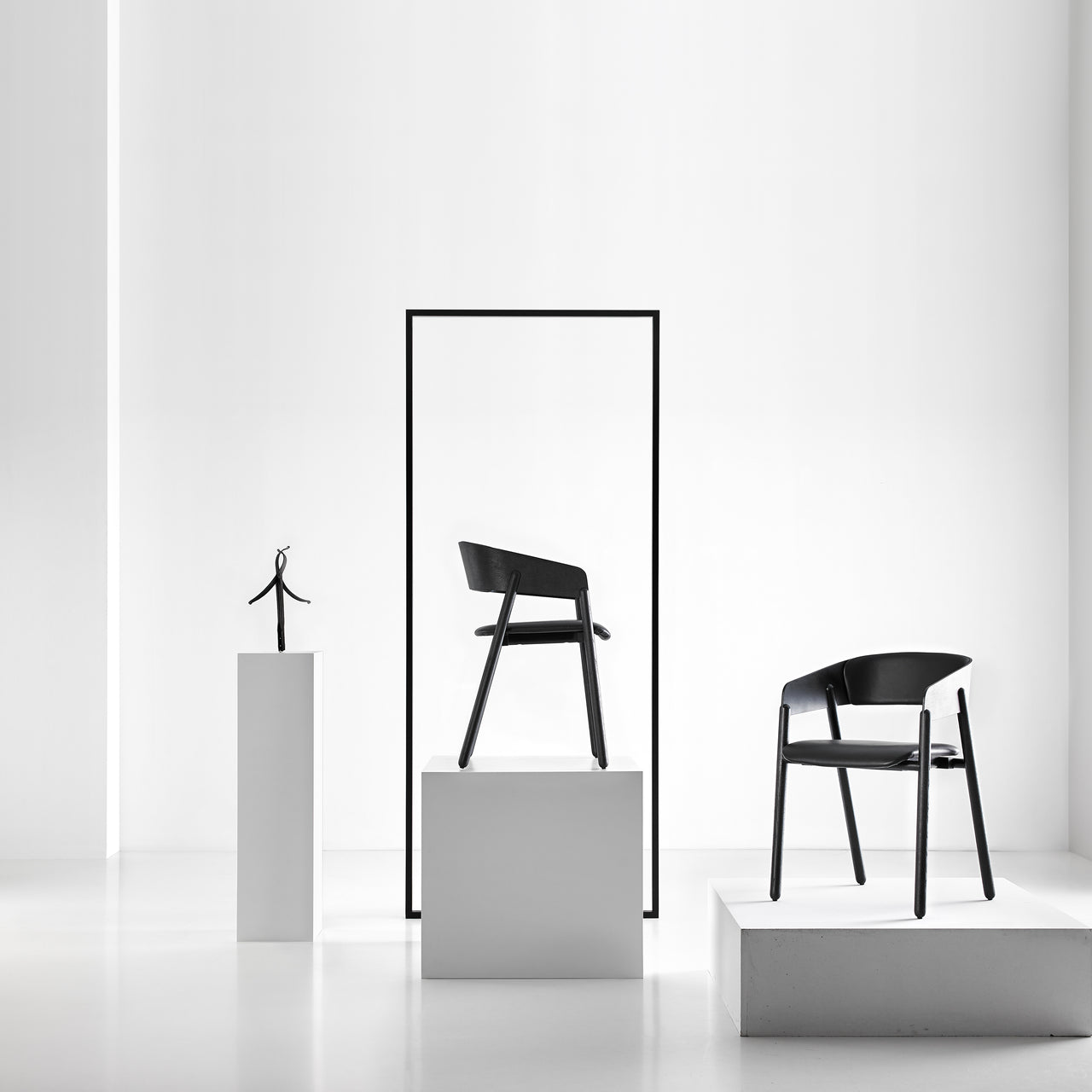 Mava Armchair: Seat + Back Upholstered