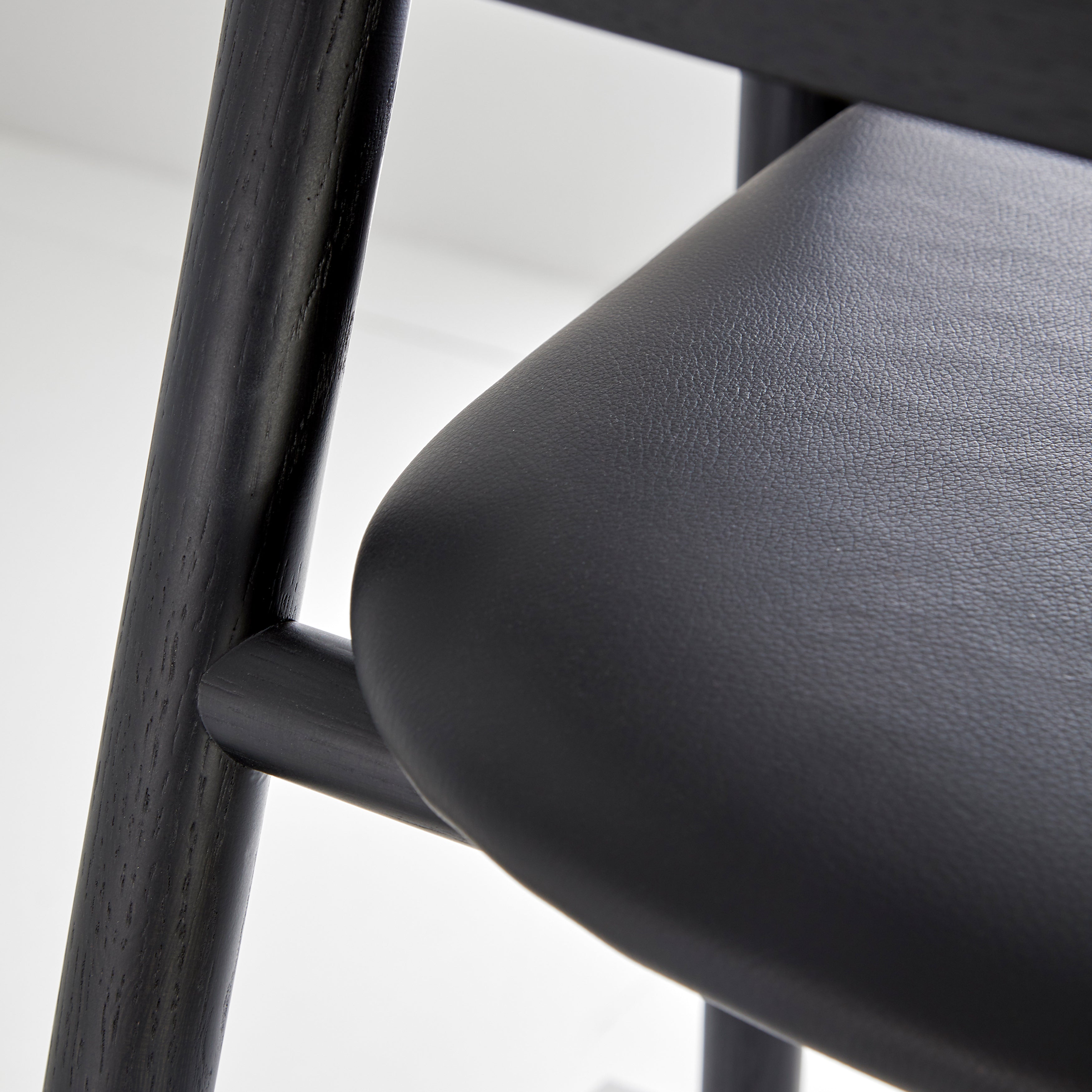 Mava Armchair: Seat + Back Upholstered