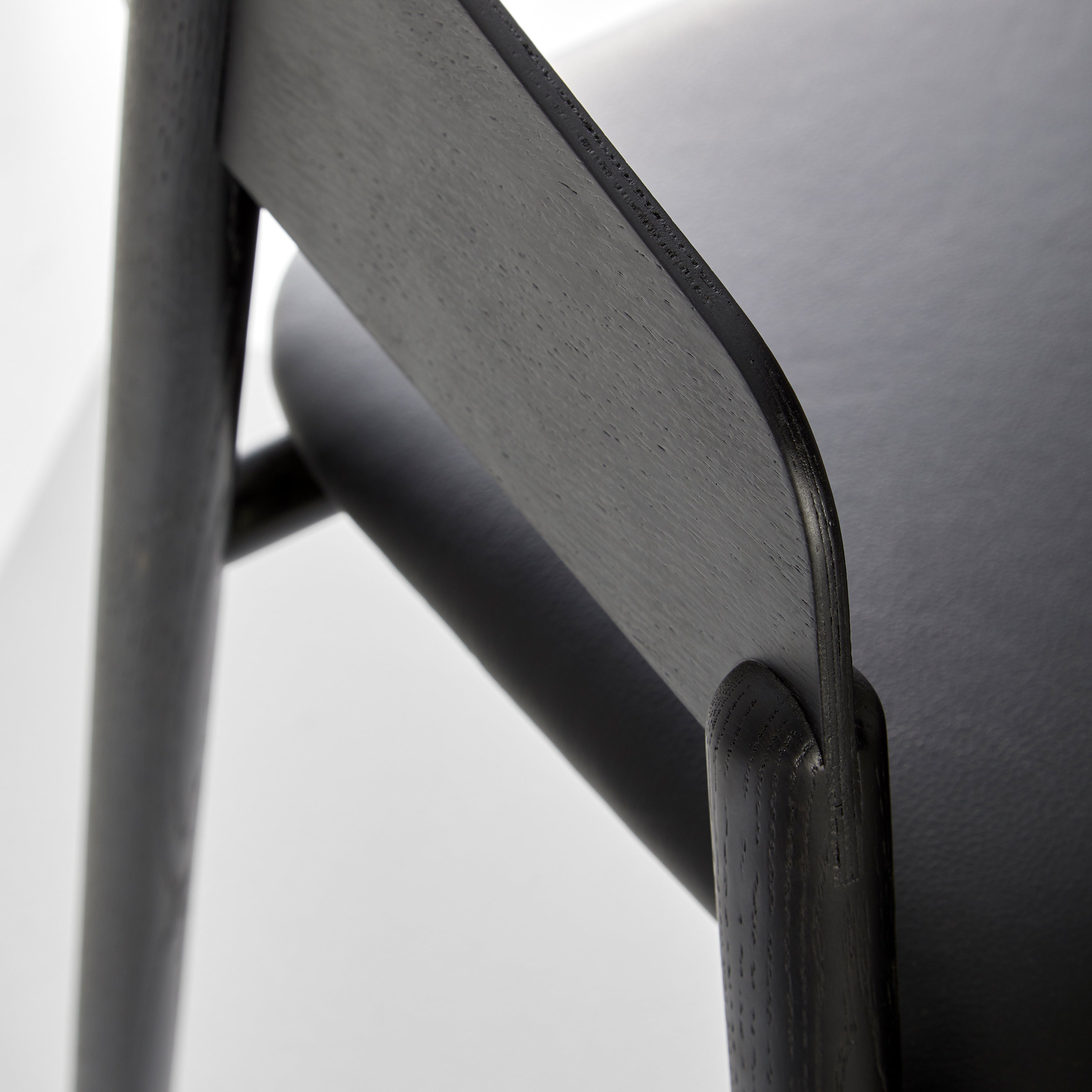 Mava Armchair: Seat + Back Upholstered