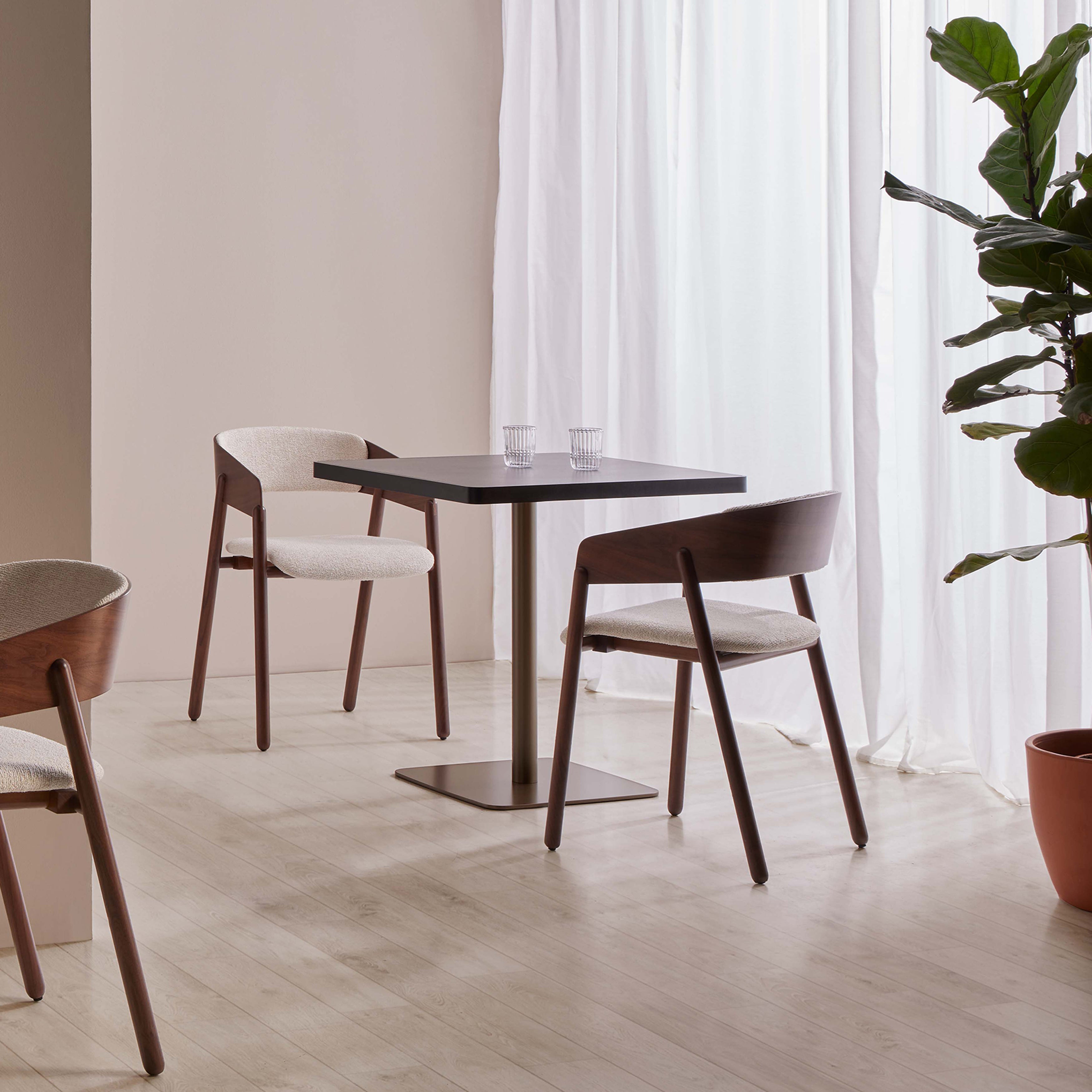 Mava Armchair: Seat + Back Upholstered