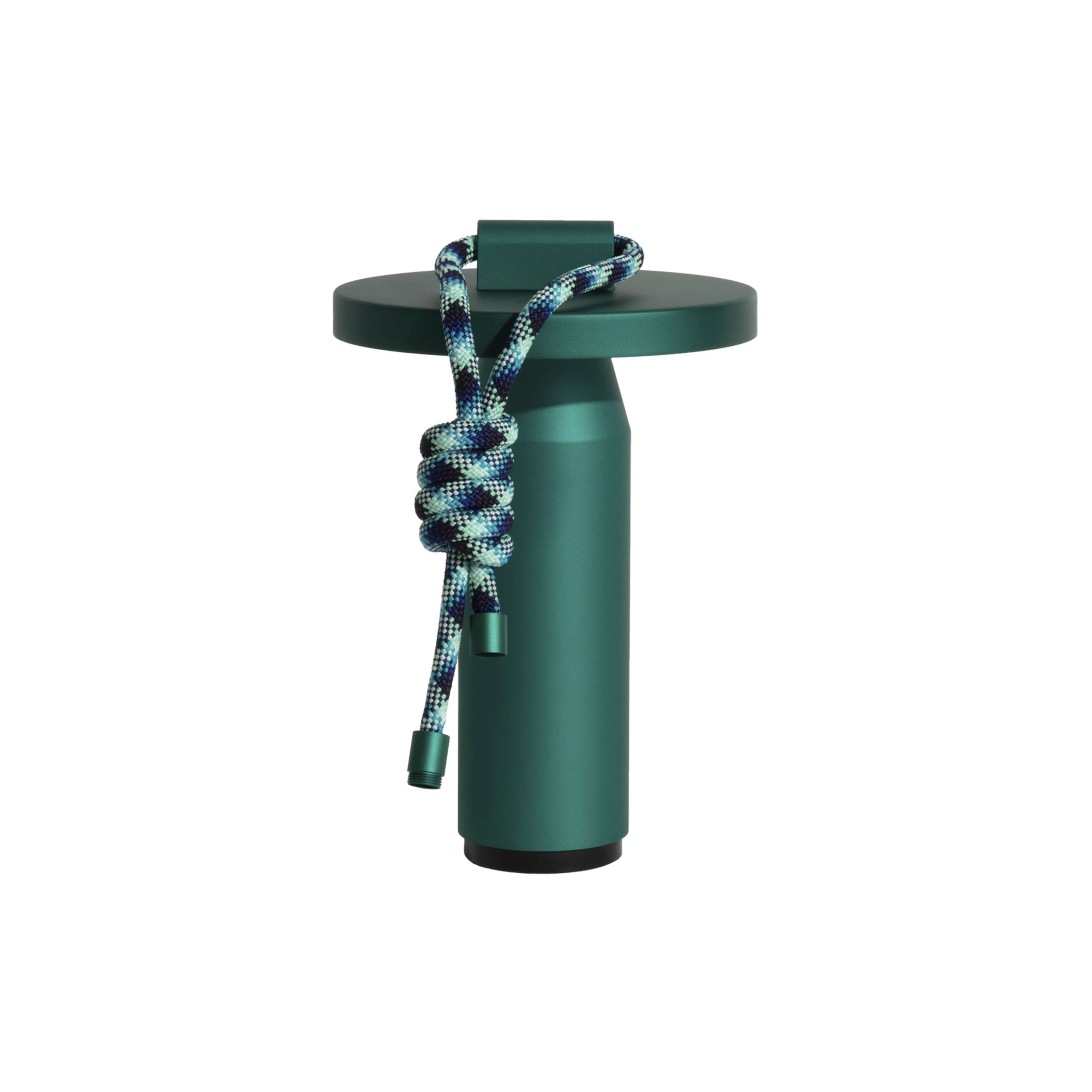 Quasar Portable Lamp:  Emerald Green