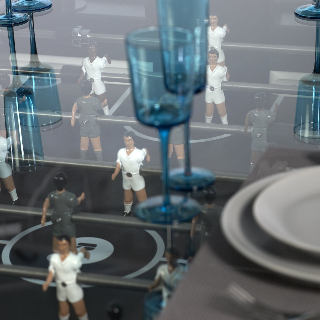 RS2 Rectangle Dining Football Table: Outdoor