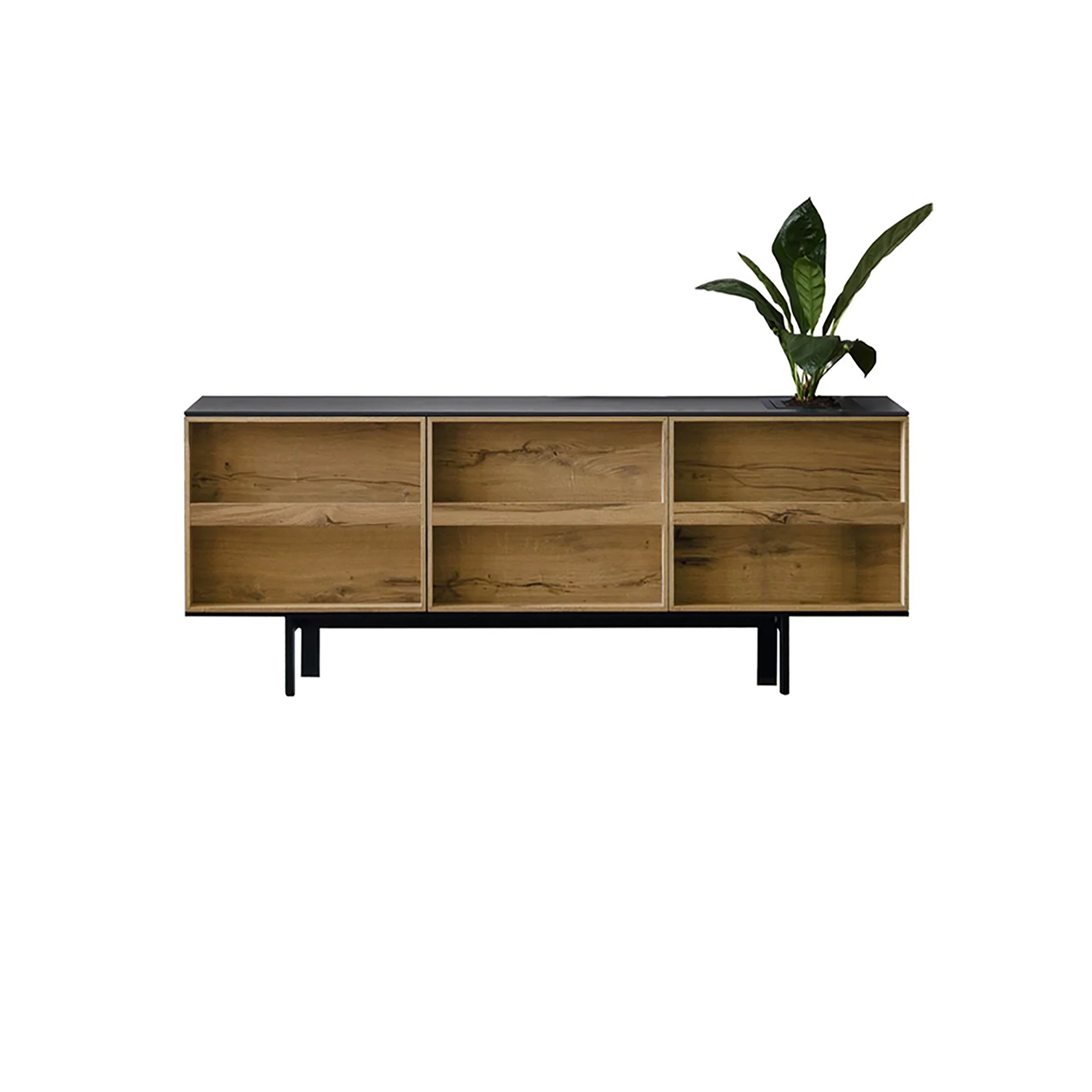 Ramblas Cabinet: Integrated Vase + Medium - 70.9