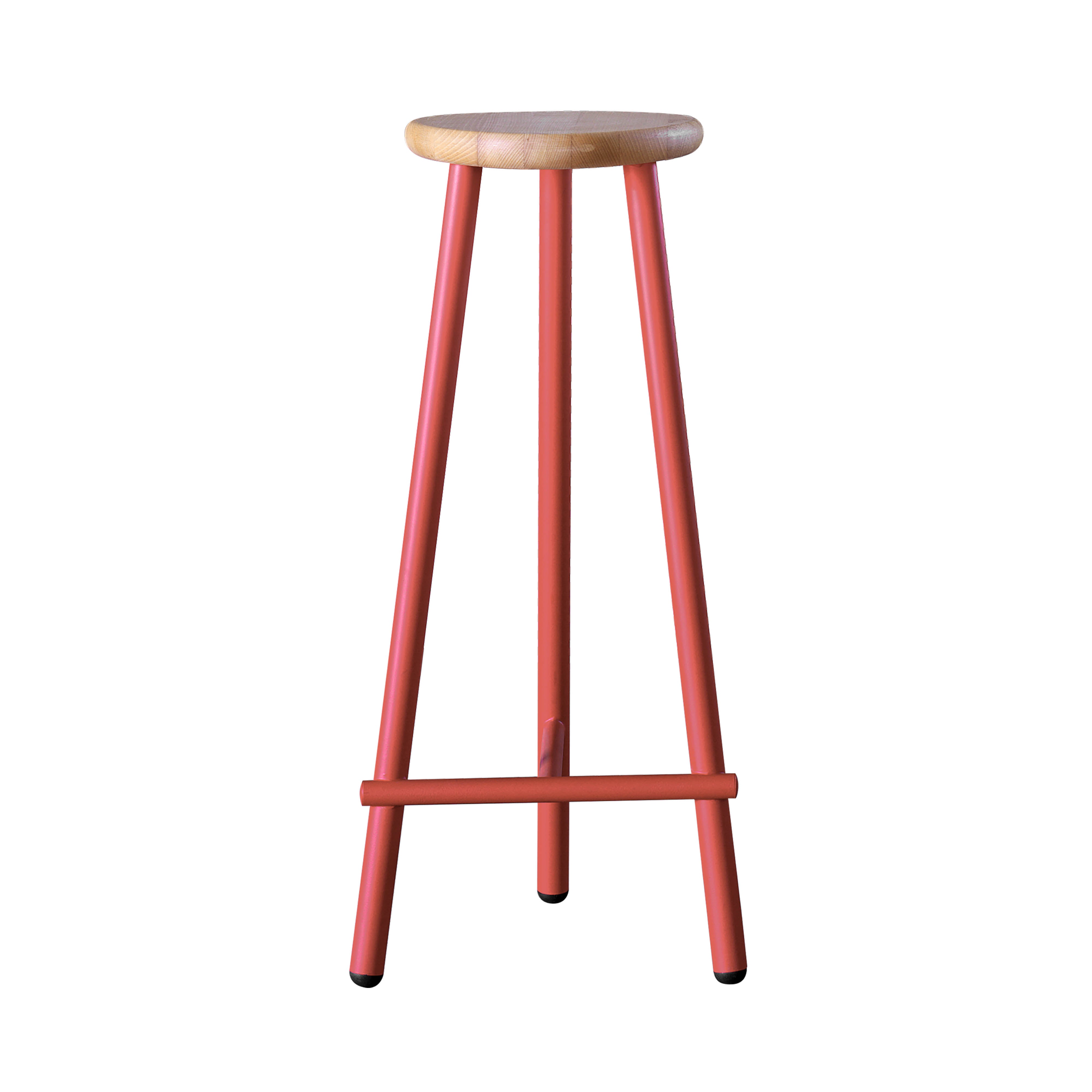 Milk Stool: High + Lacquered Pompei