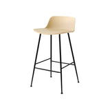 Rely Bar + Counter Lowback Stool: HW86 + HW81 + Counter (HW81) + Beige Sand + Black