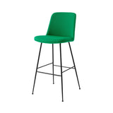 Rely Bar + Counter High Backrest Chair: HW99 + HW94 + Bar (HW99) + Black