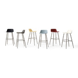 Rely Bar + Counter Lowback Stool: HW86 + HW81