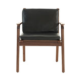 Ren Dining Armchair: Natural Walnut