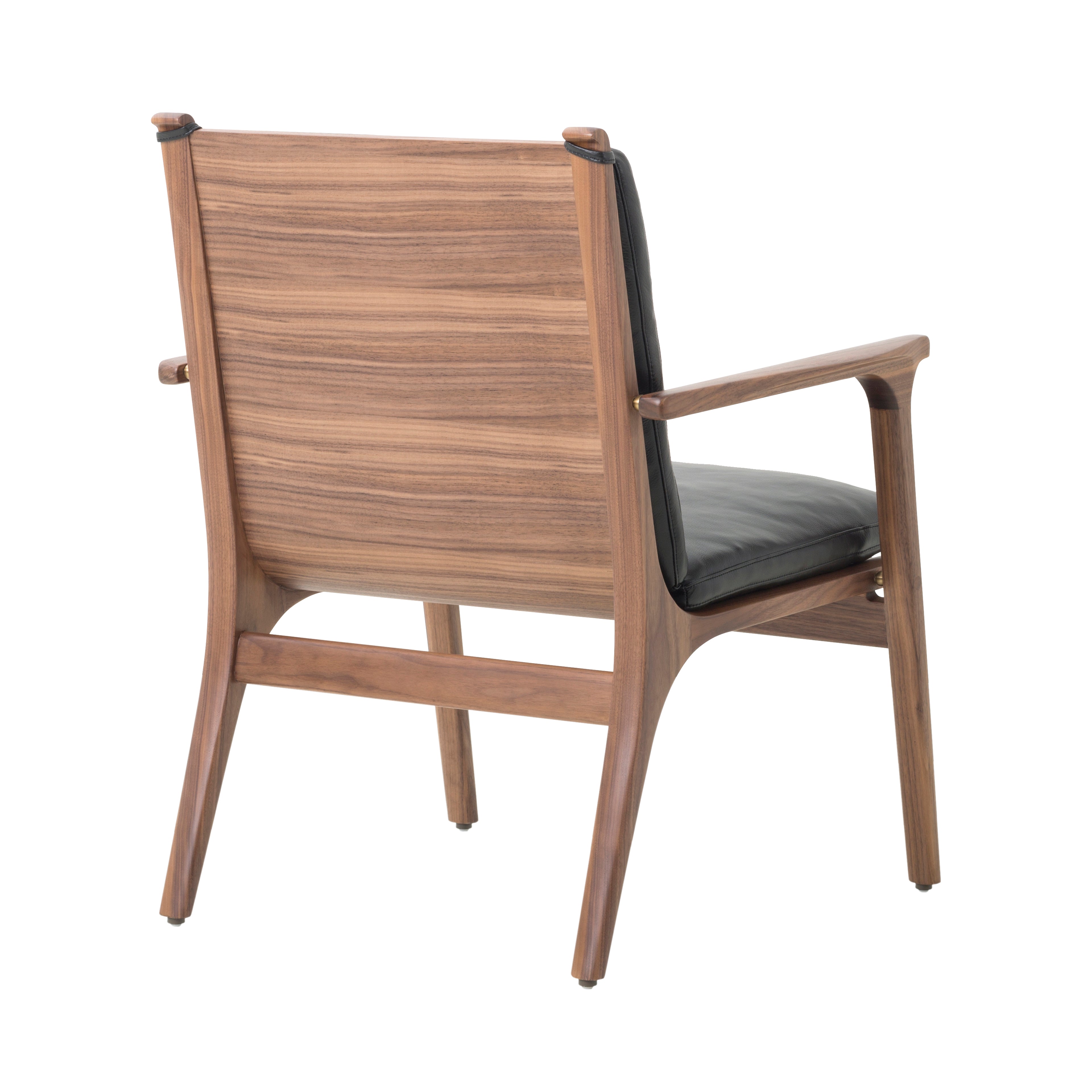 Ren Lounge Chair: Small + Natural Walnut