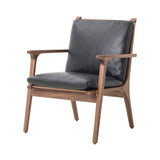 Ren Lounge Chair: Small + Natural Walnut