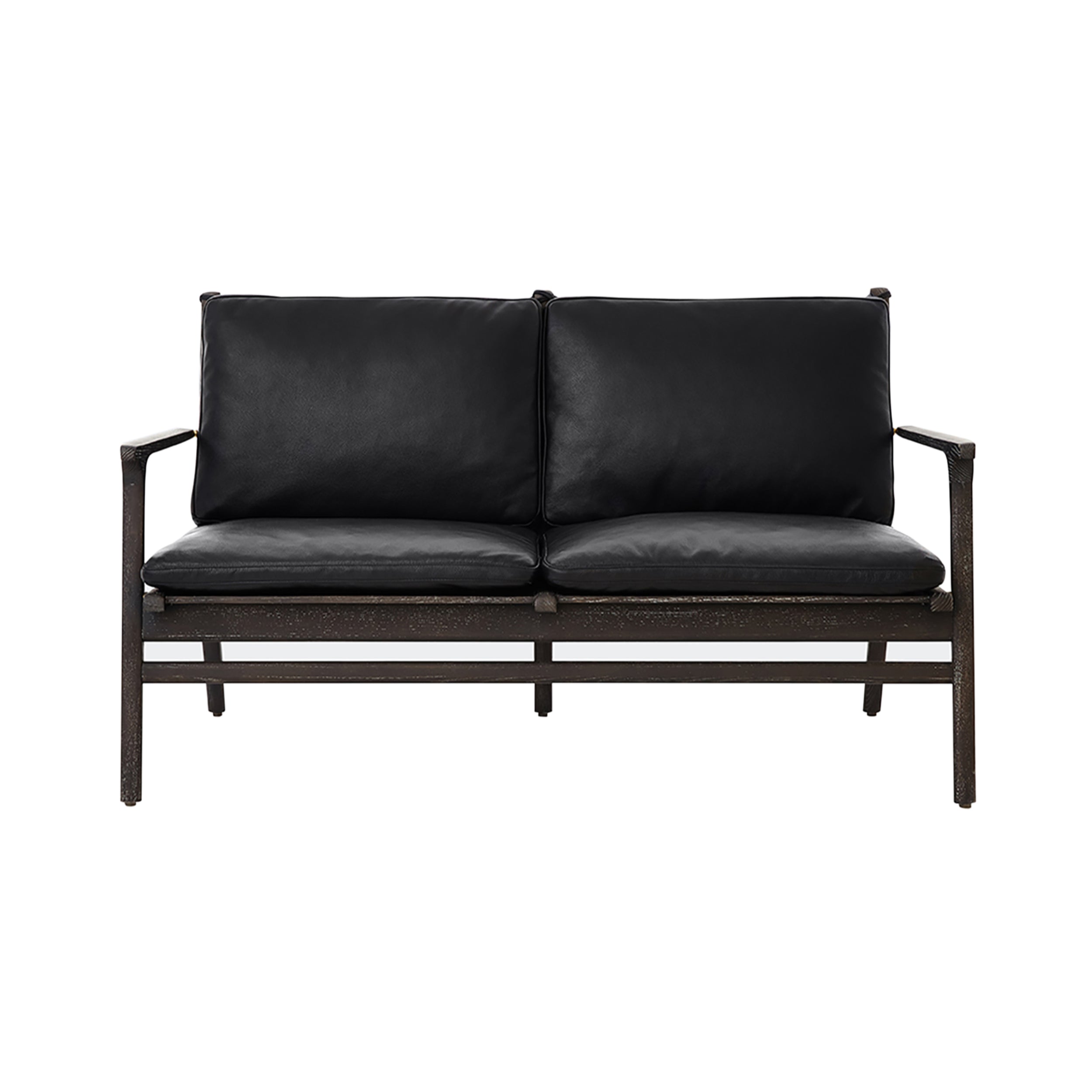 Ren Lounge Chair 2 Seater: Onyx Oak