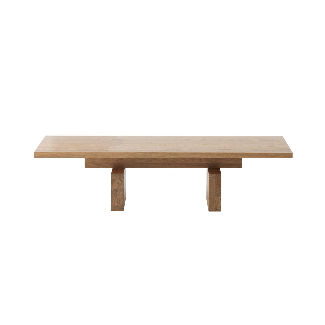 Plane Coffee Table: Natural Oak