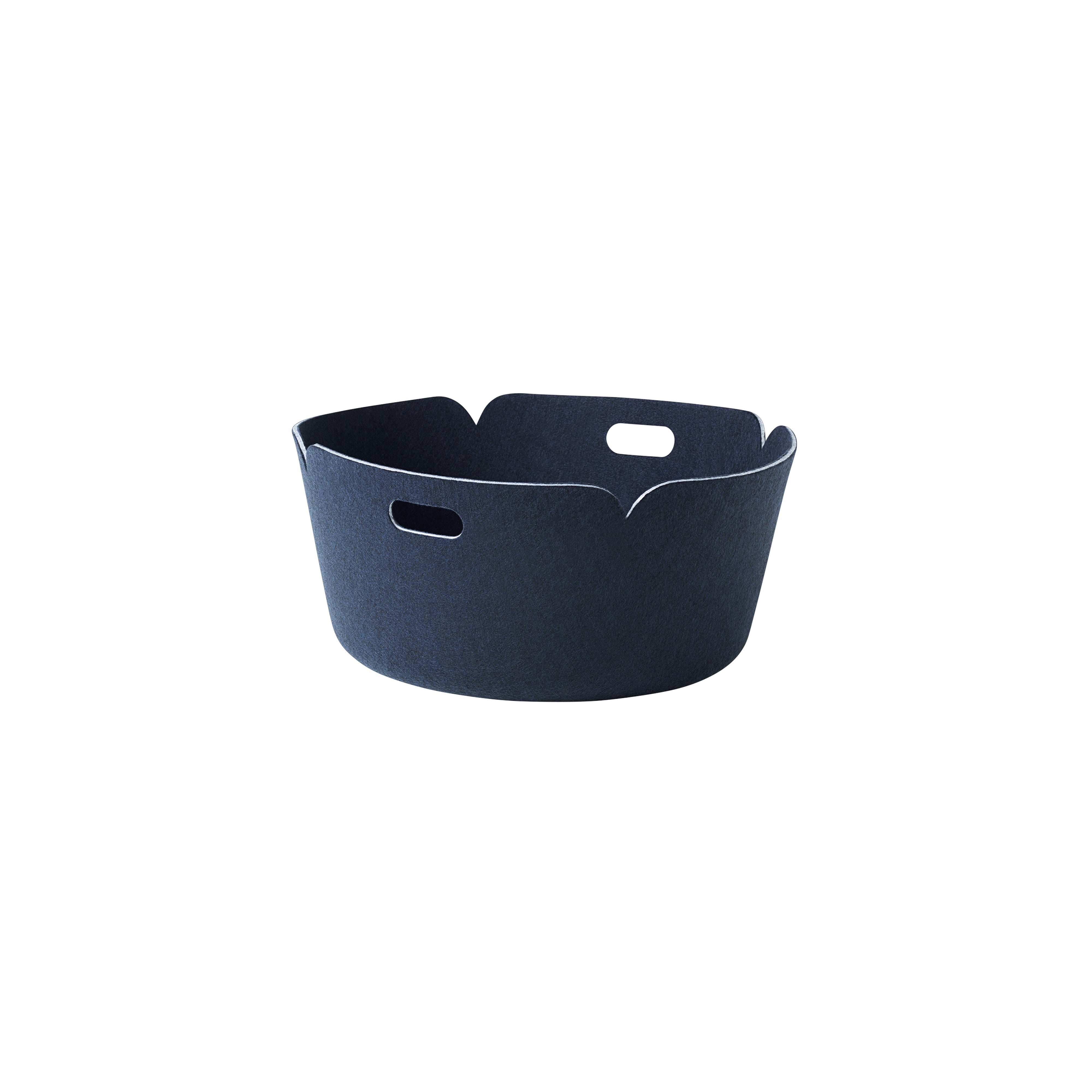 Restore Round Basket: Midnight Blue