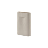 Ridge Vase: High + Beige