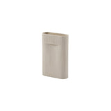 Ridge Vase: Medium + Beige