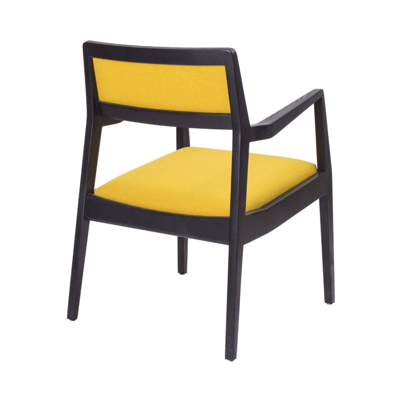 Risom C142 Chair: Black Oak