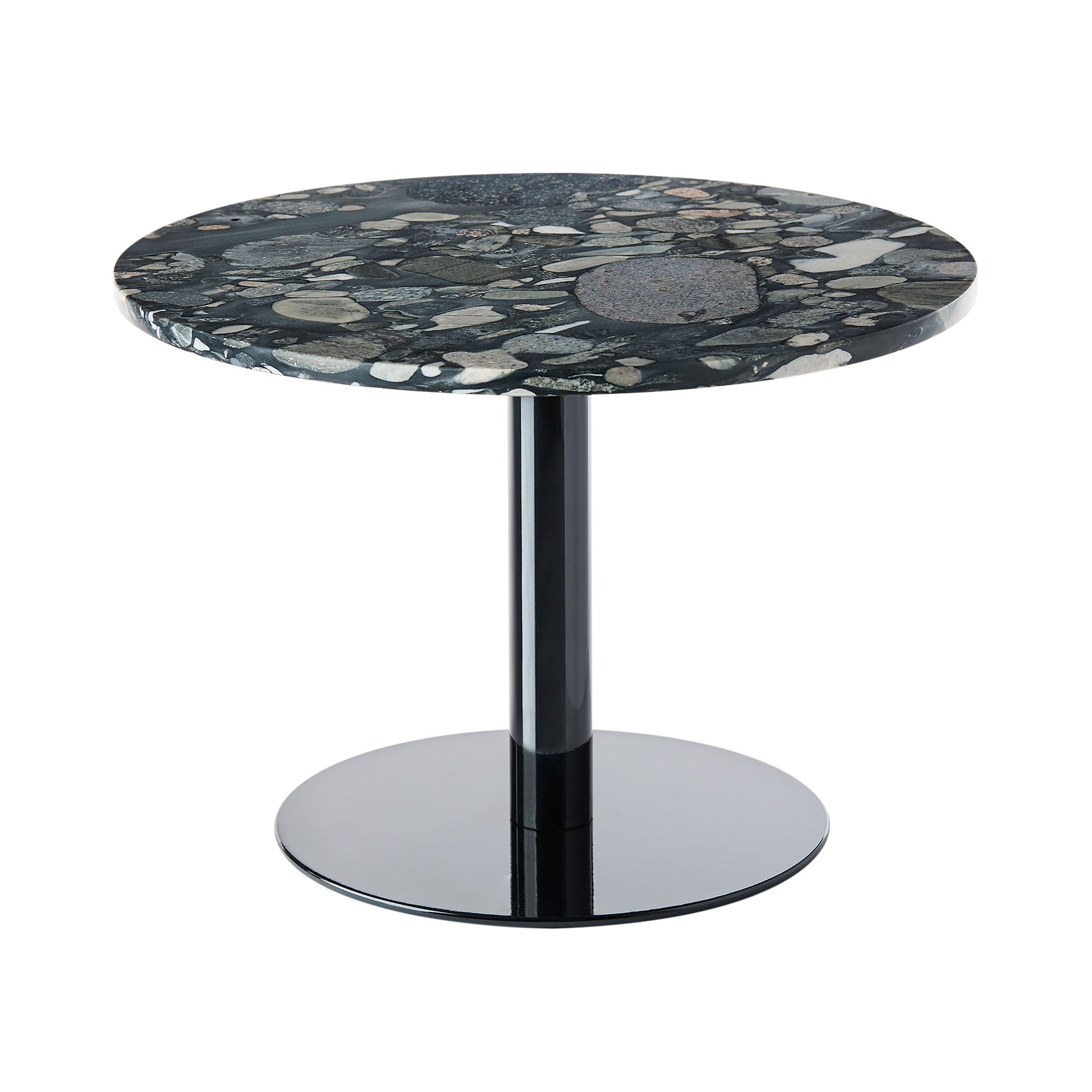 Stone Side Table: Circle