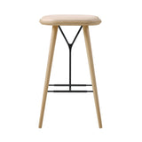 Spine Bar + Counter Stool: Wood Base + Bar + Lacquered Oak