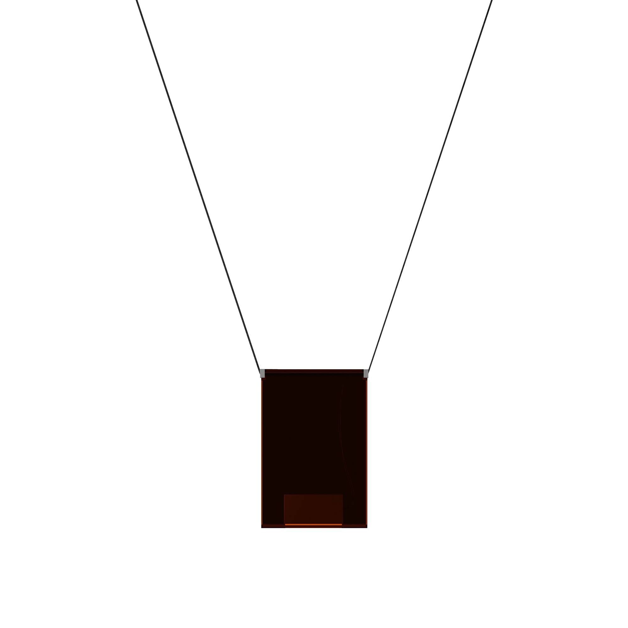 Sainte Atelier 04 Suspension Lamp: Cognac
