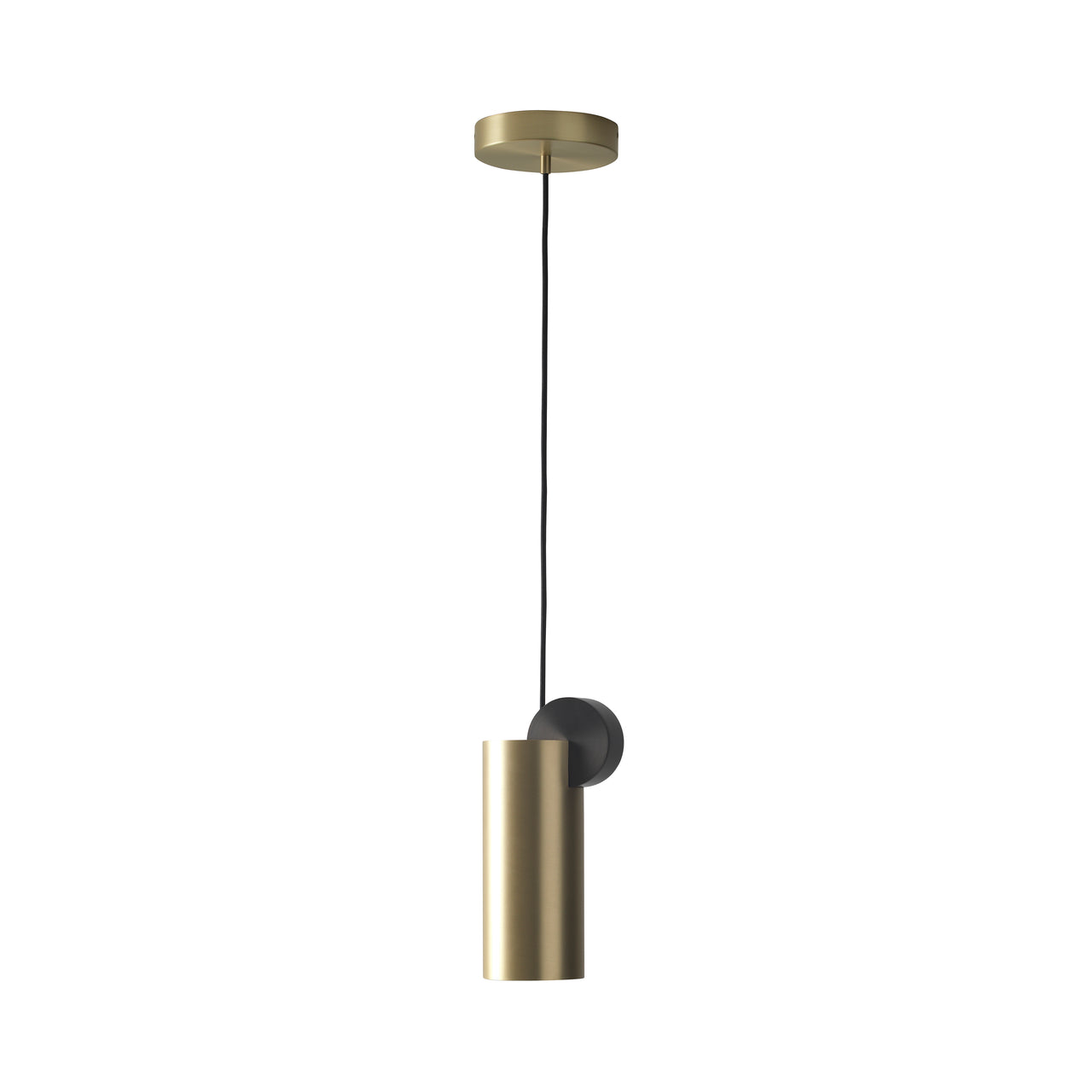 Calé(e) Pendant: Version 3 + Satin Brass + Satin Graphite + Black