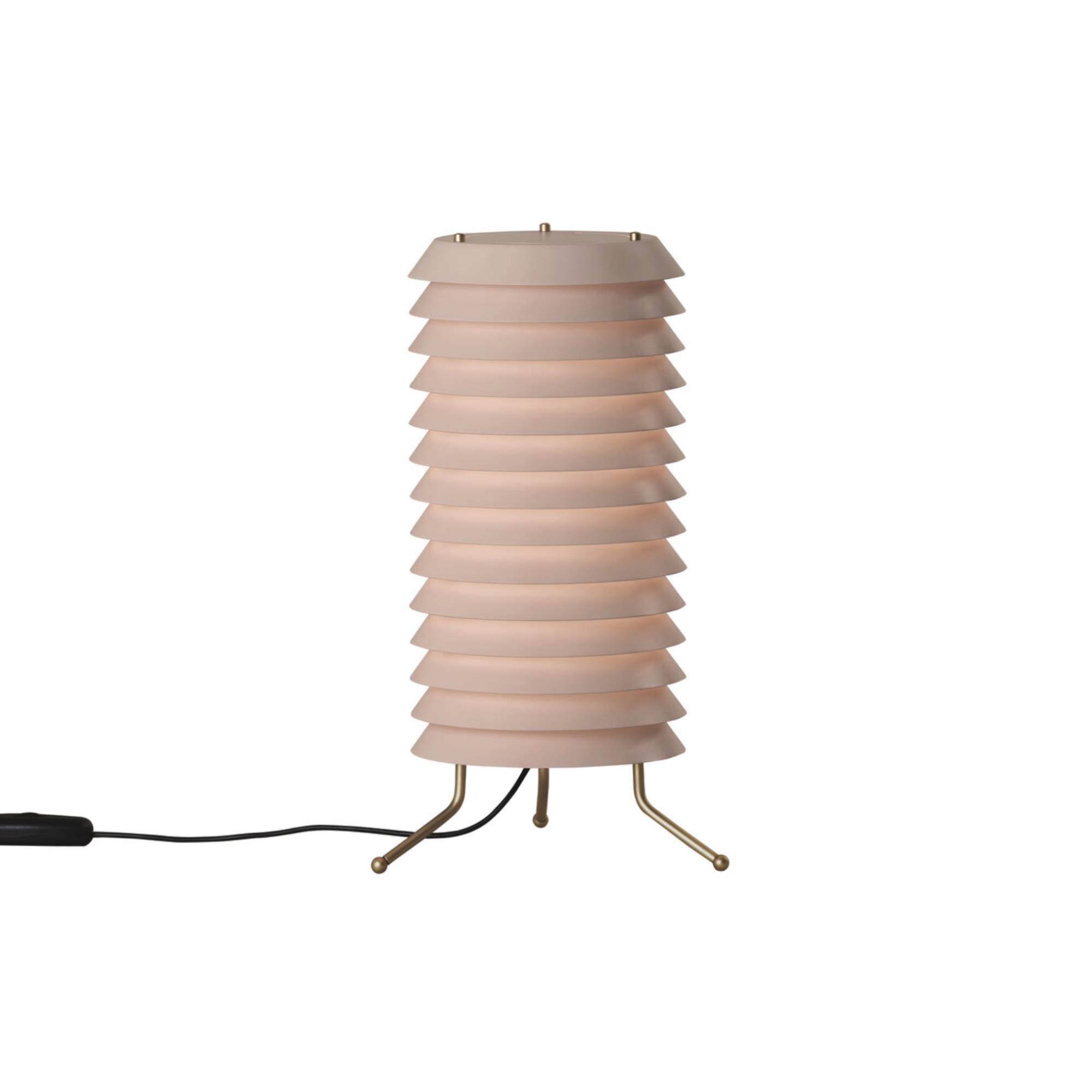 Maija Table Lamp: Nude Rose