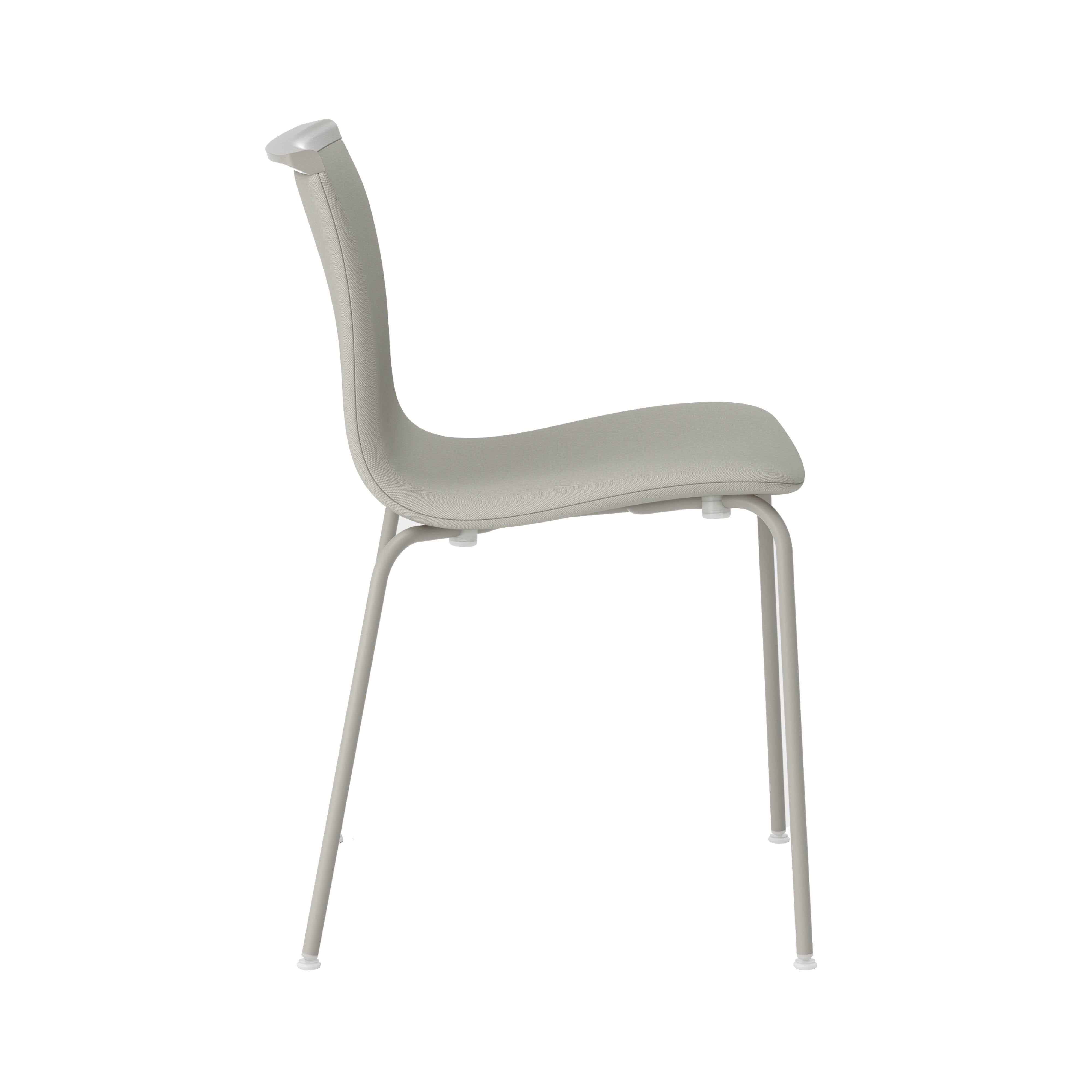 Serif Chair: Tube Legs + Upholstered