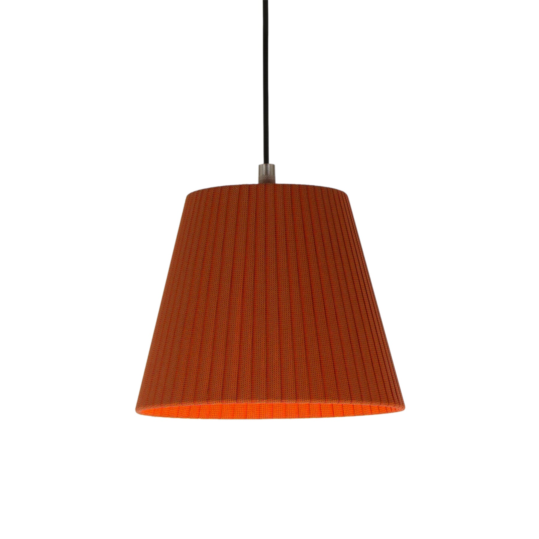 Sistema Sísísí PT1 Pendant Lamp: Terracotta + Black