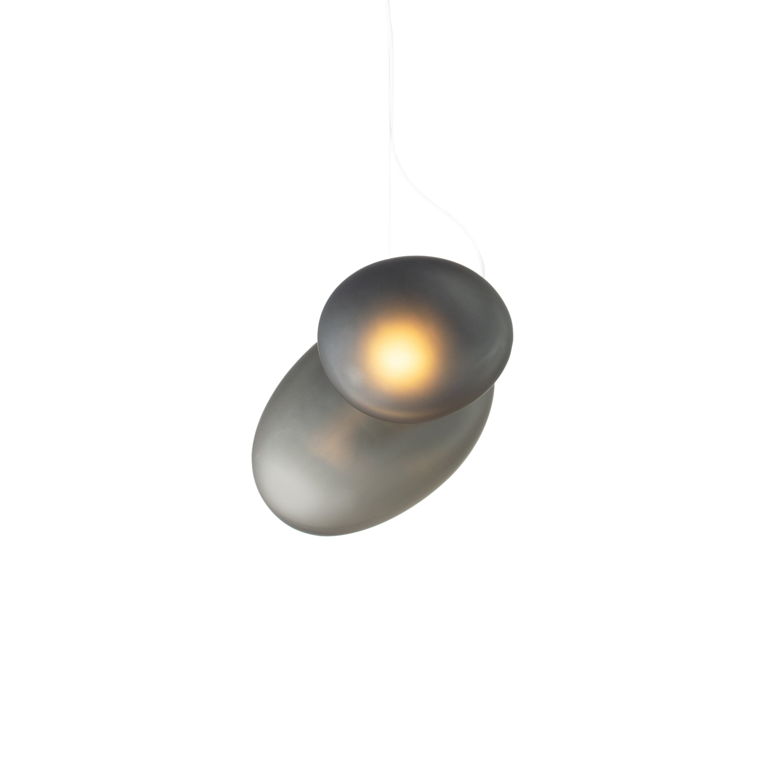 Pebble Pendant Light: A + D + Slate + Slate