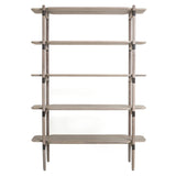 Slow Shelf: Soaped Walnut + 5 Shelf