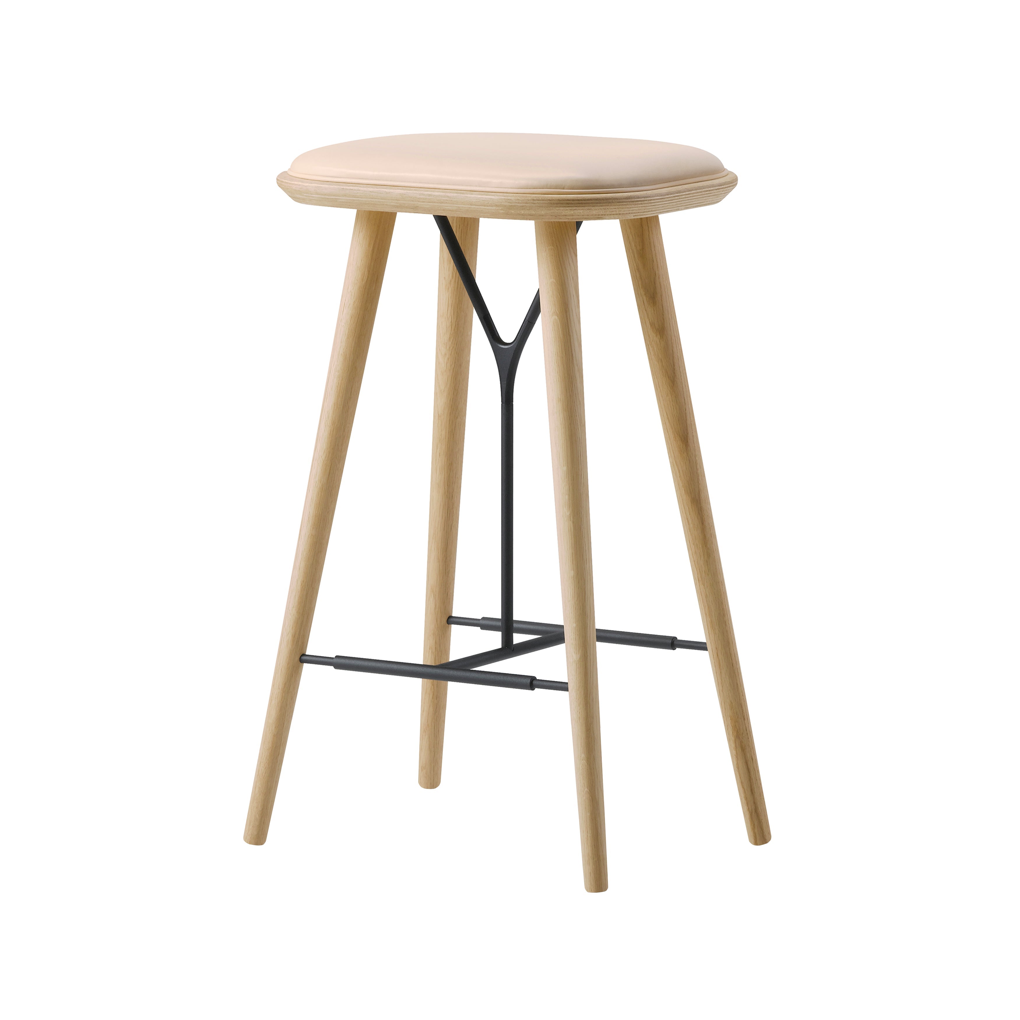 Spine Bar + Counter Stool: Counter + Lacquered Oak