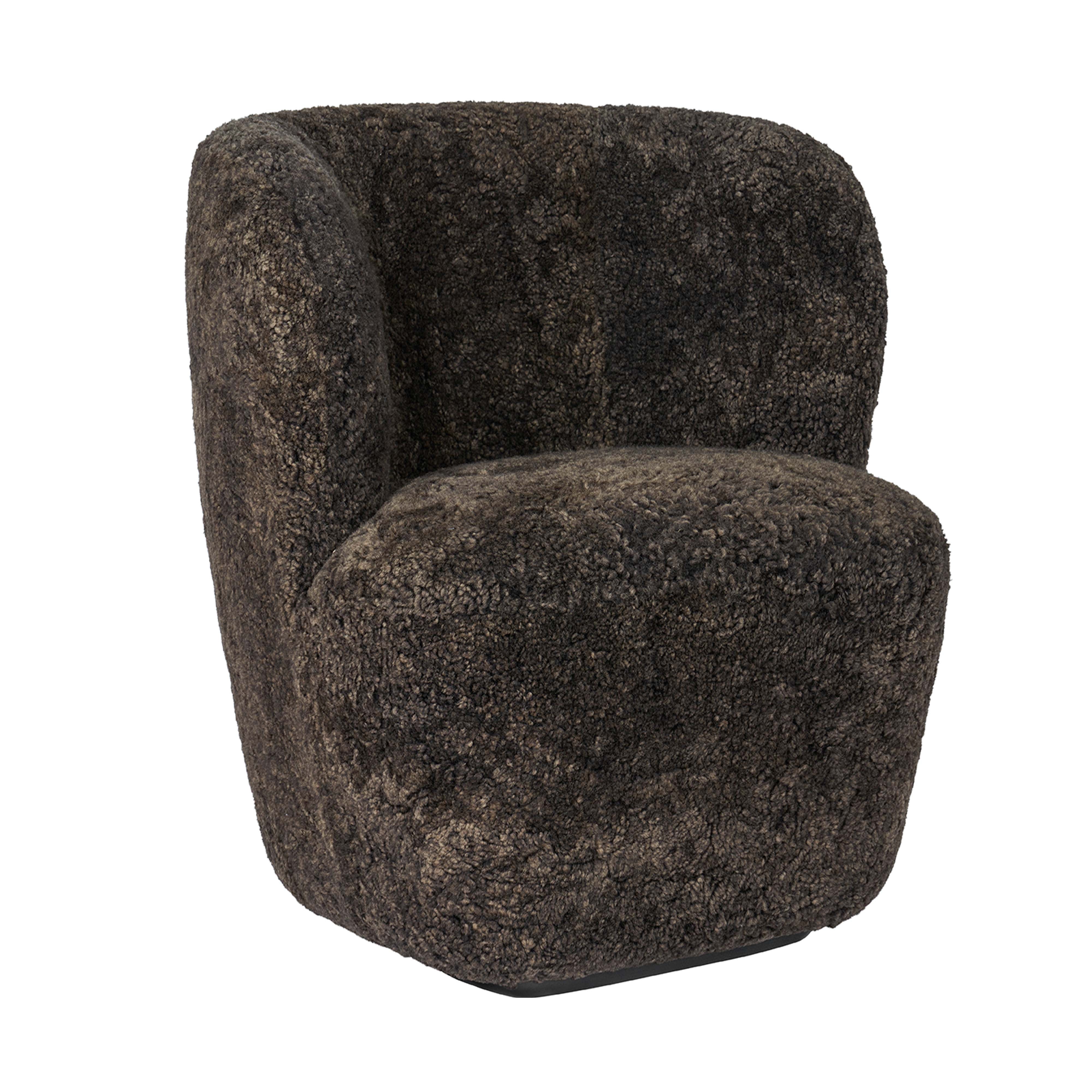Stay Lounge Chair: Small + Black Base